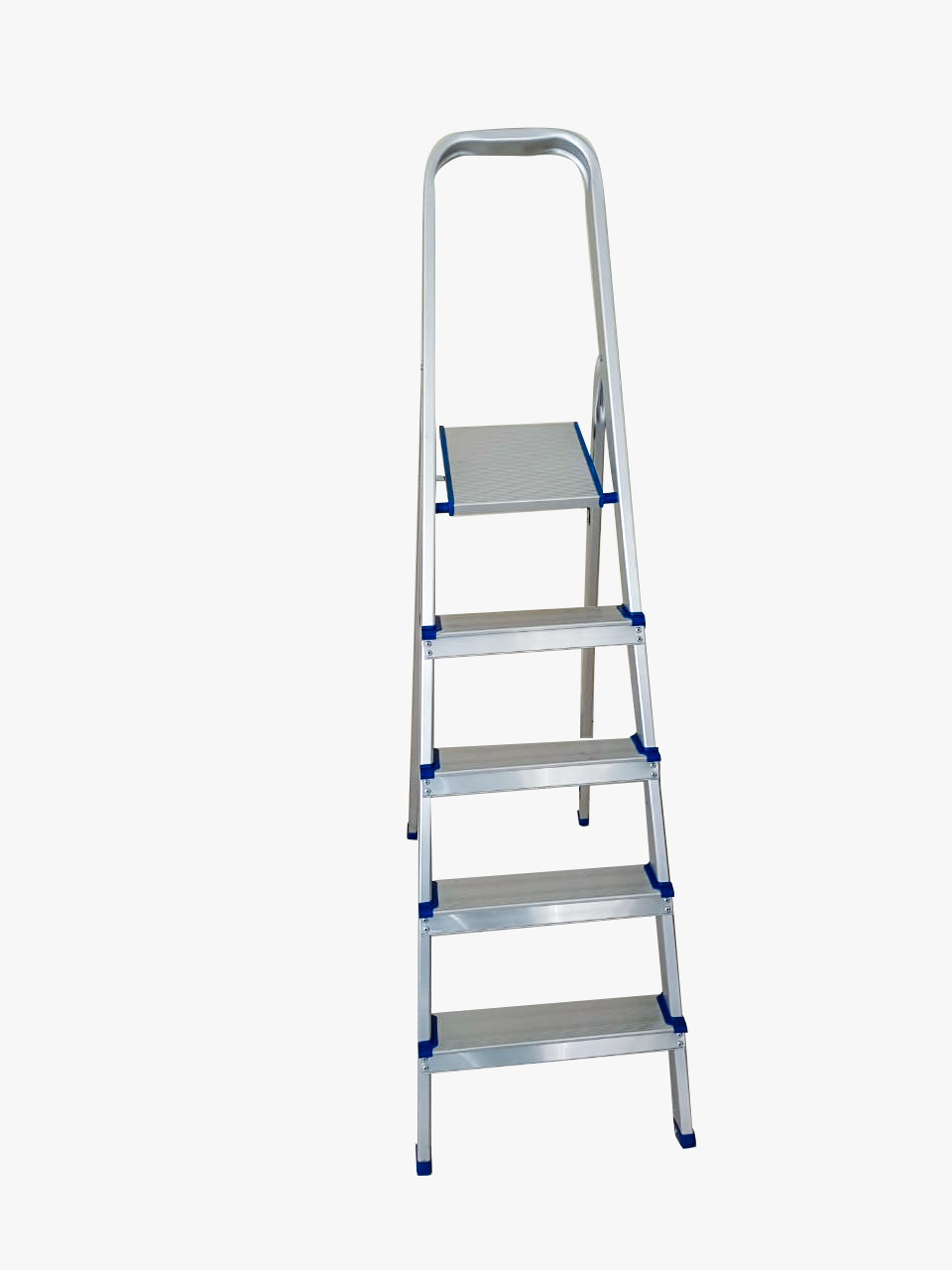 Foldable aluminum ladder - 5 Steps