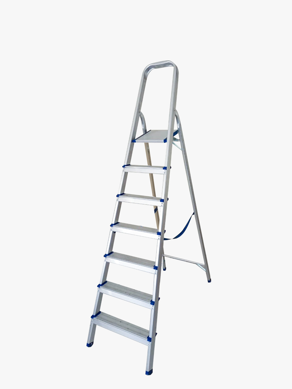 Foldable aluminum ladder - 7 Steps